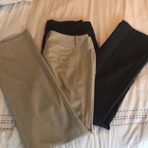 Two pairs of dress pants